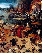 BOSCH, Hieronymus The Temptation of Saint Anthony USA oil painting artist